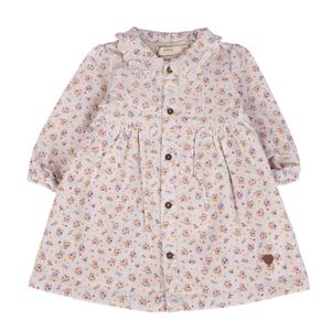 Vestido Bebe Niña Crudo