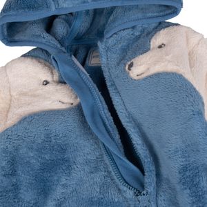 Osito Recién Nacido Niño Azul