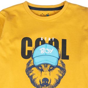 Polera Niño Mostaza