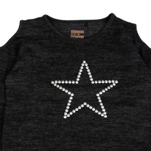 Polera Niña Negro