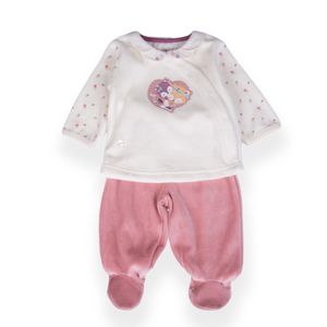 Conjunto Bebe Niña Rosado