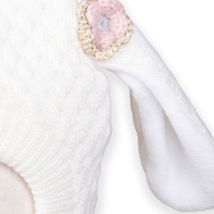 Gorro Bebe Niña Crudo