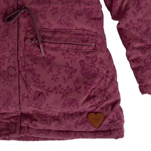 Chaqueta Niña Ciruela