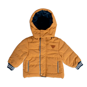 Parka Bebé Niño Mostaza
