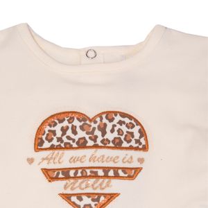 Polera Bebé Niña Crudo