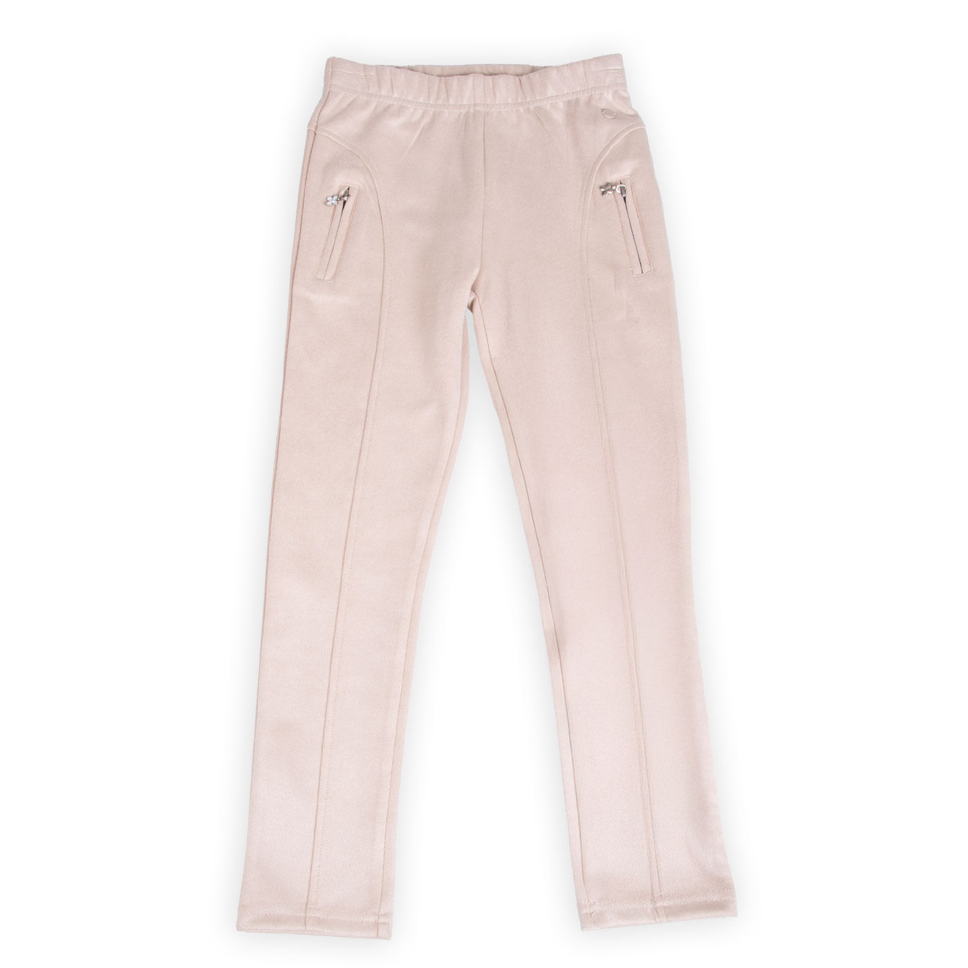Calza Niña Beige