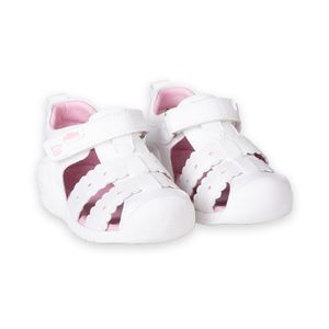 Sandalias Recién Nacido Niña Blanco
