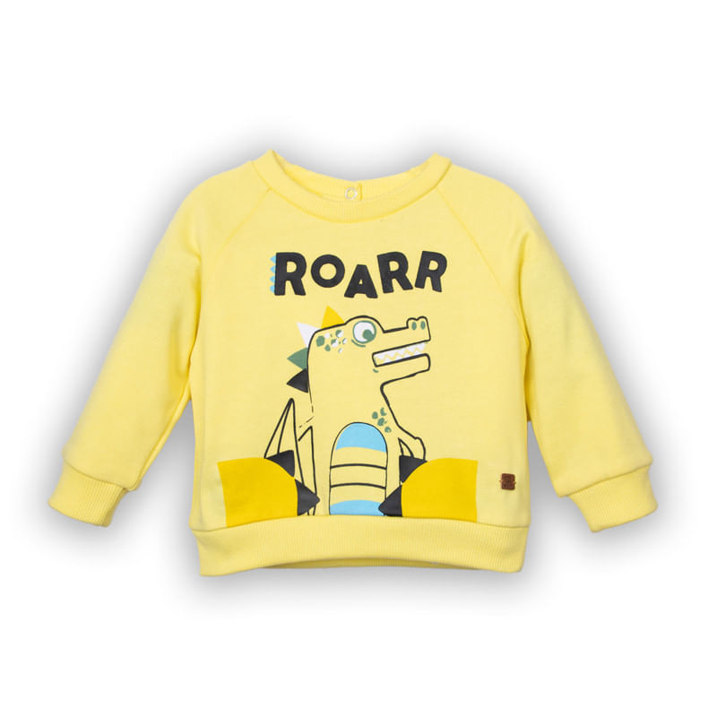 Polerón Bebe Niño Amarillo