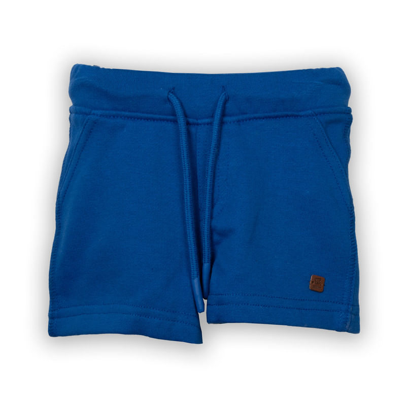 Short Bebe Niño Azul