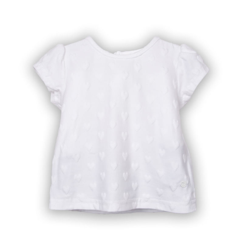 Polera Bebé Niña Blanco