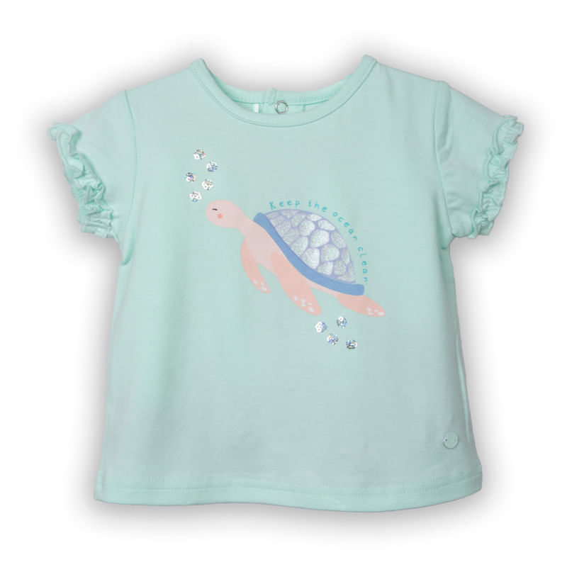 Polera Bebé Niña Verde