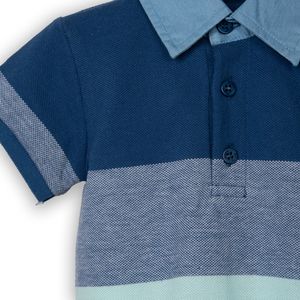 Polera Bebe Niño Azul Marino