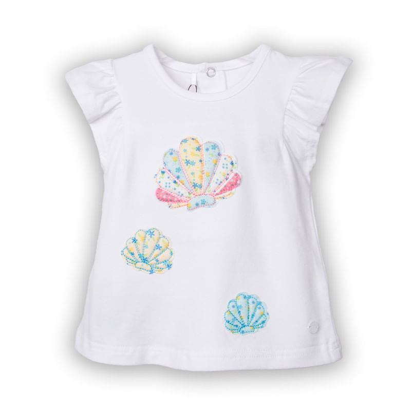 Polera Bebé Niña Blanco