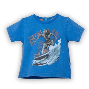 Polera Bebe Niño Azul
