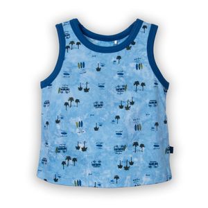 Polera Bebe Niño Azul