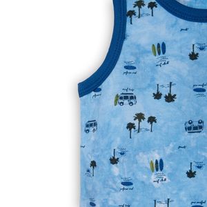 Polera Bebe Niño Azul