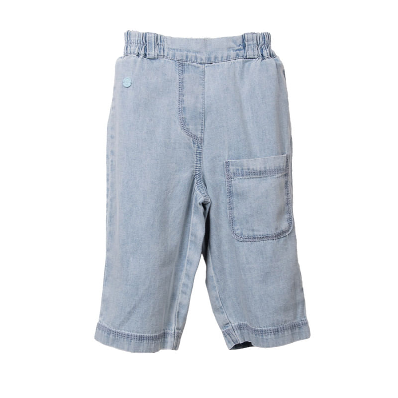 Pantalón Bebé Niña Celeste