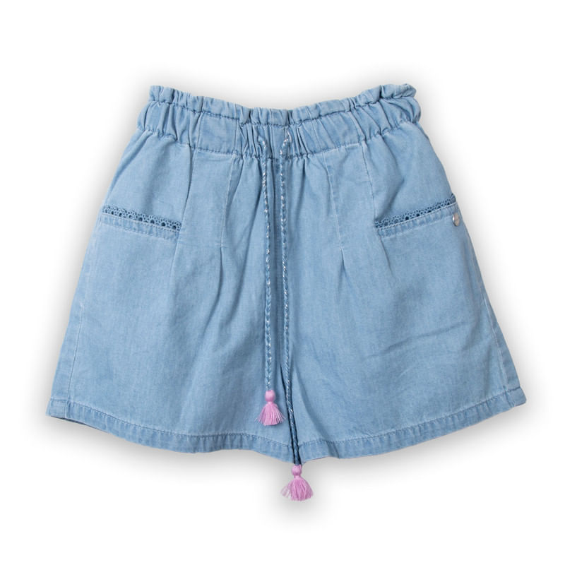 Short Niña Celeste