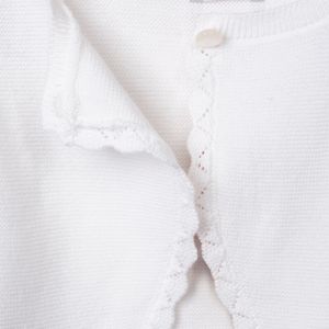 Chaleco Niña Blanco