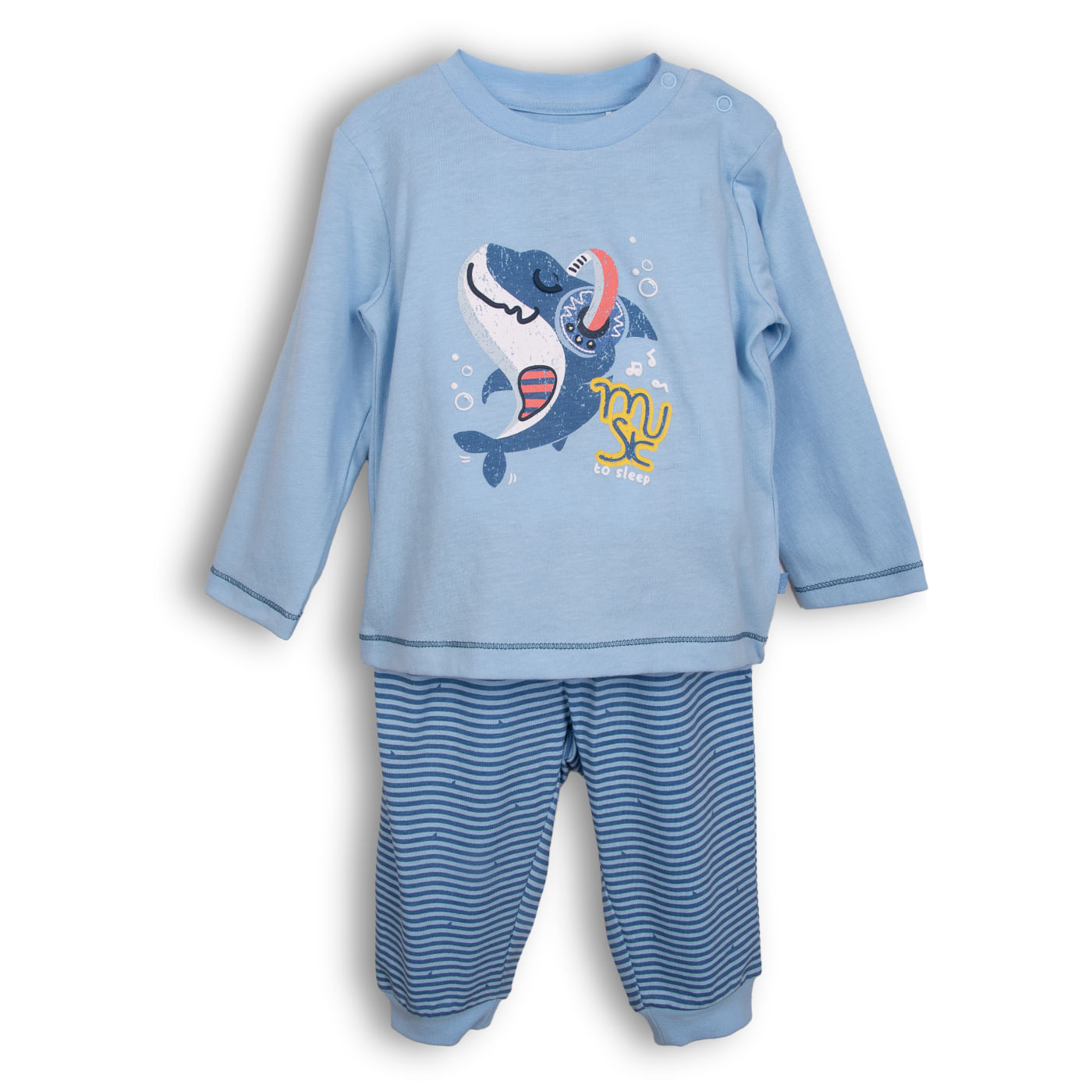 Pijama Bebe Niño Celeste