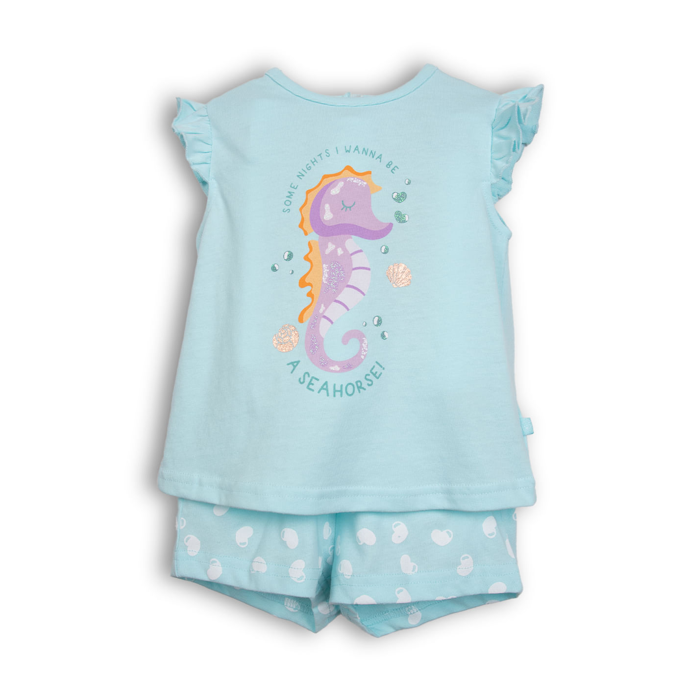 Pijama Bebé Niña Turquesa