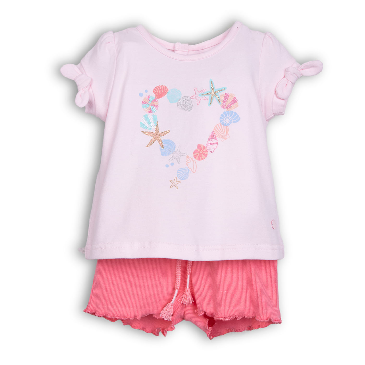 Conjunto Bebé Niña Rosado