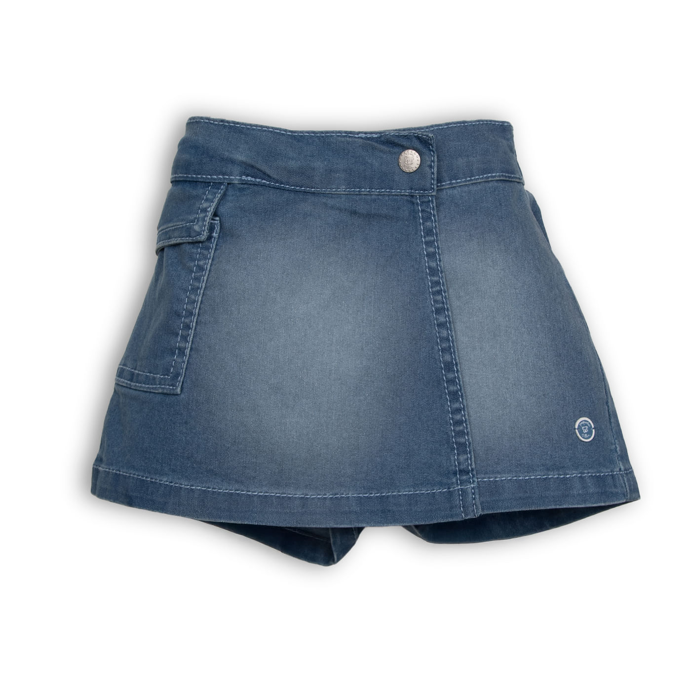 Short Bebé Niña Denim