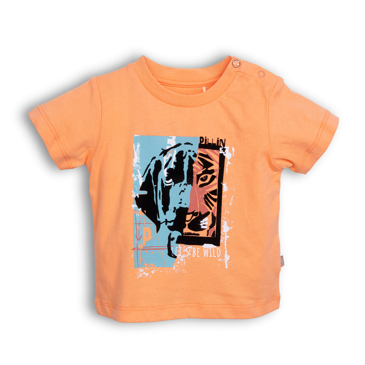 Polera Bebe Niño Naranjo