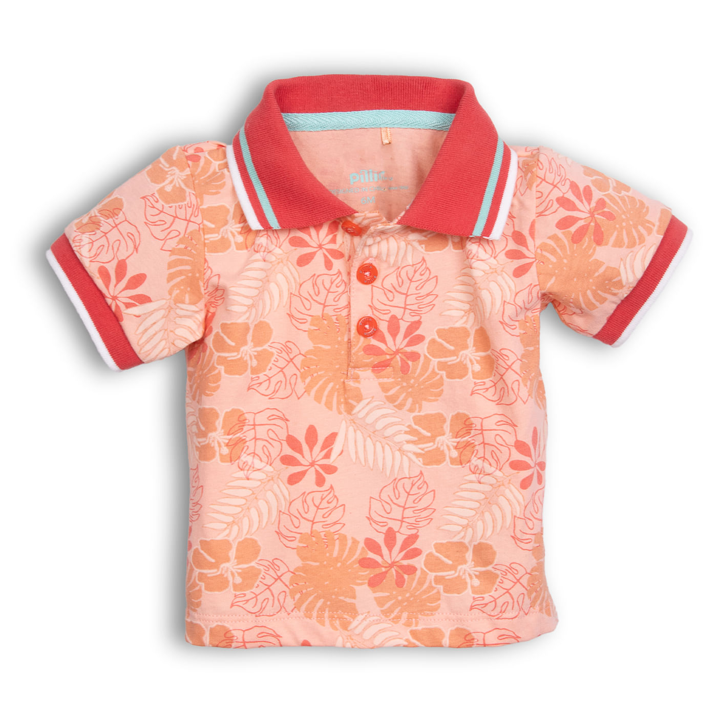 Polera Bebe Niño Naranjo