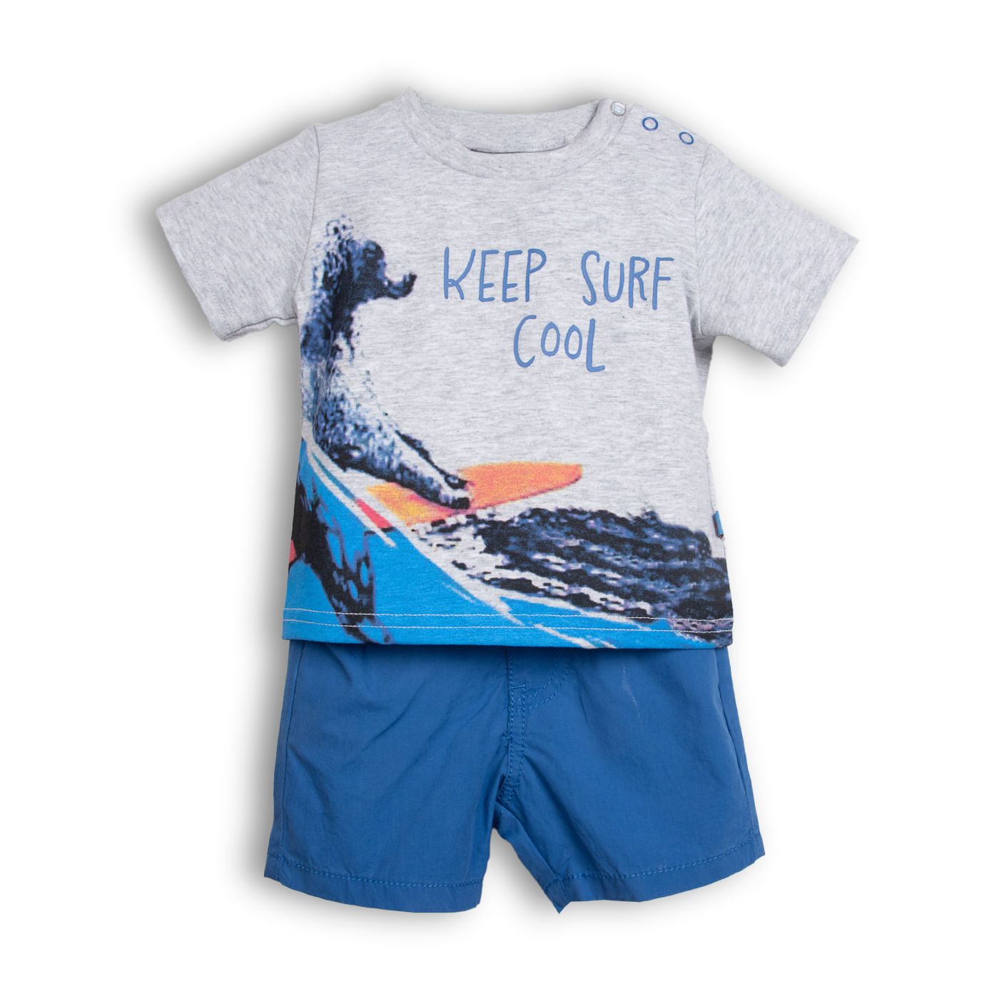 Conjunto Bebe Niño Azul