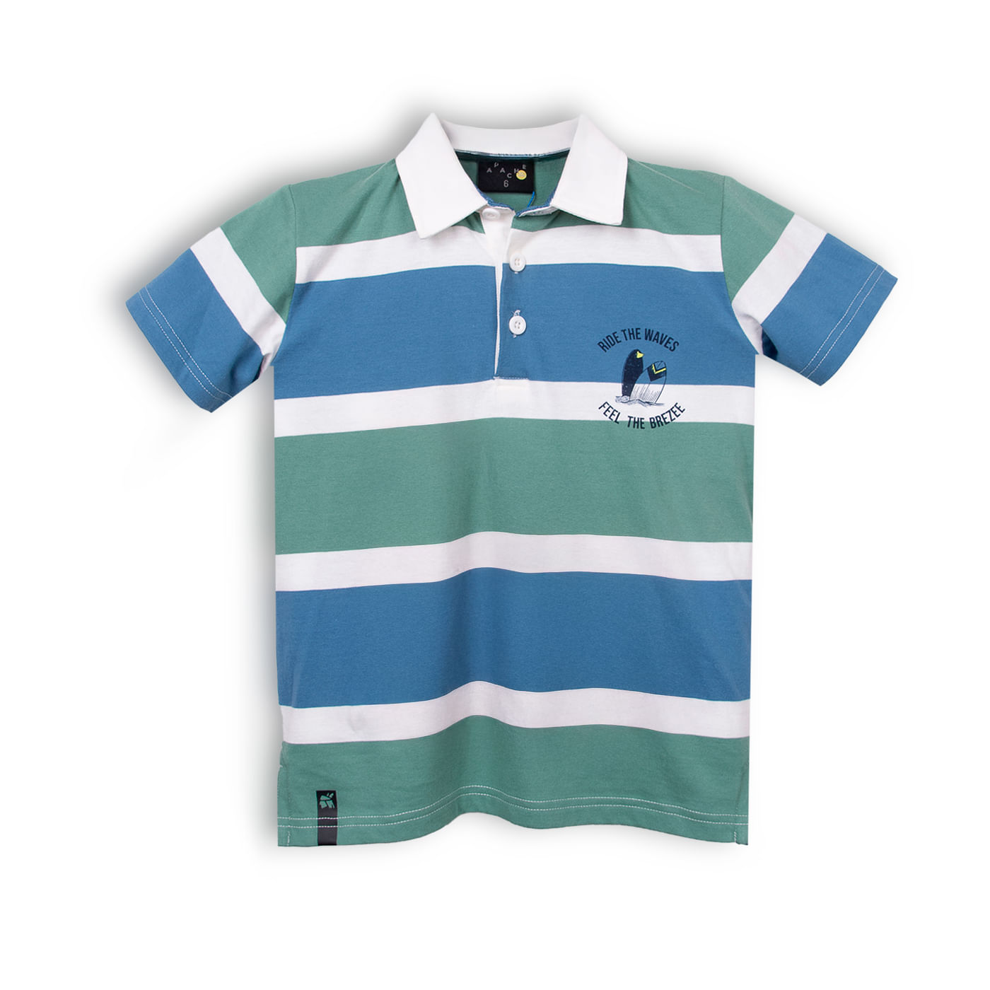 Polera Niño Azul
