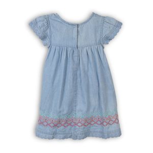 Vestido Bebé Niña Celeste