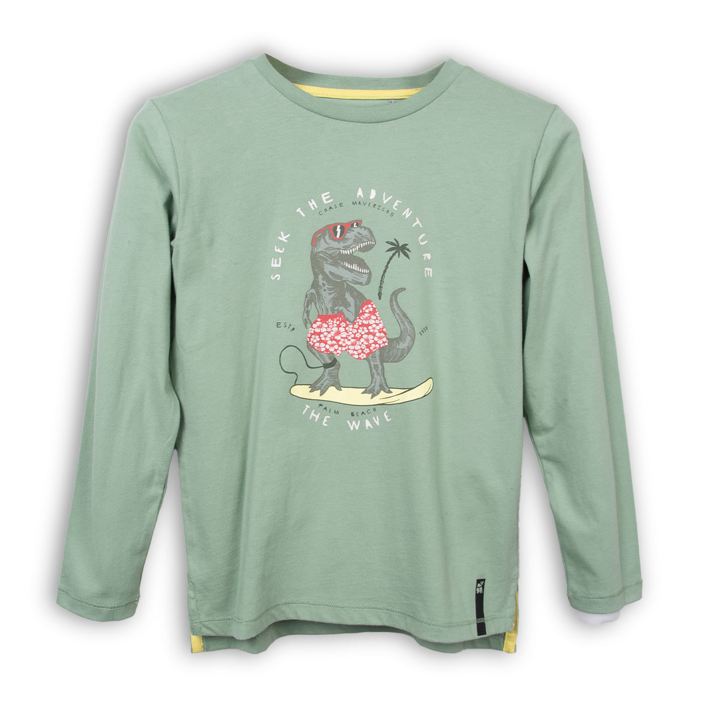 Traje de Baño Bebe Niño Polera UV50 M/Larga H2O Wear Verde