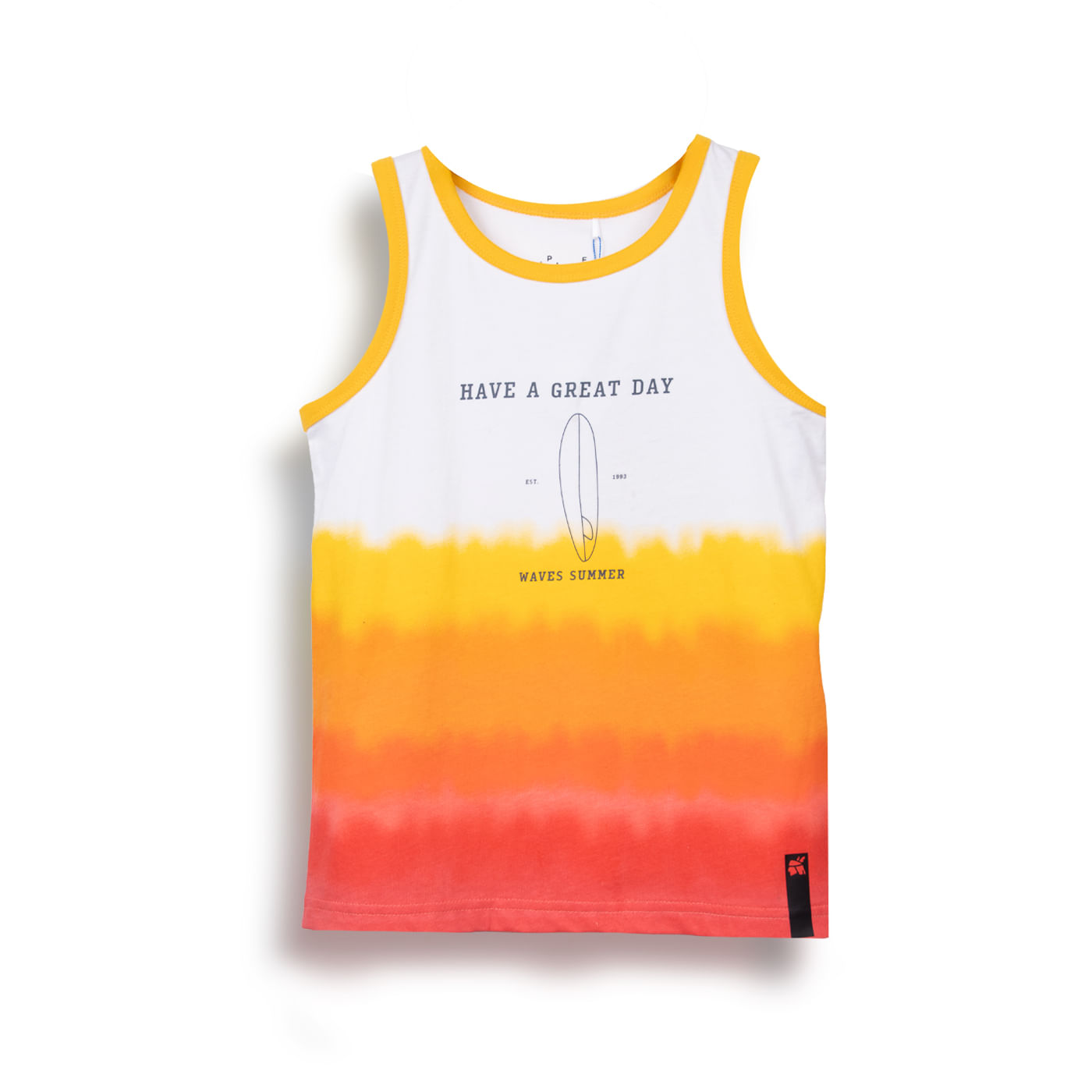 Polera Niño Naranjo