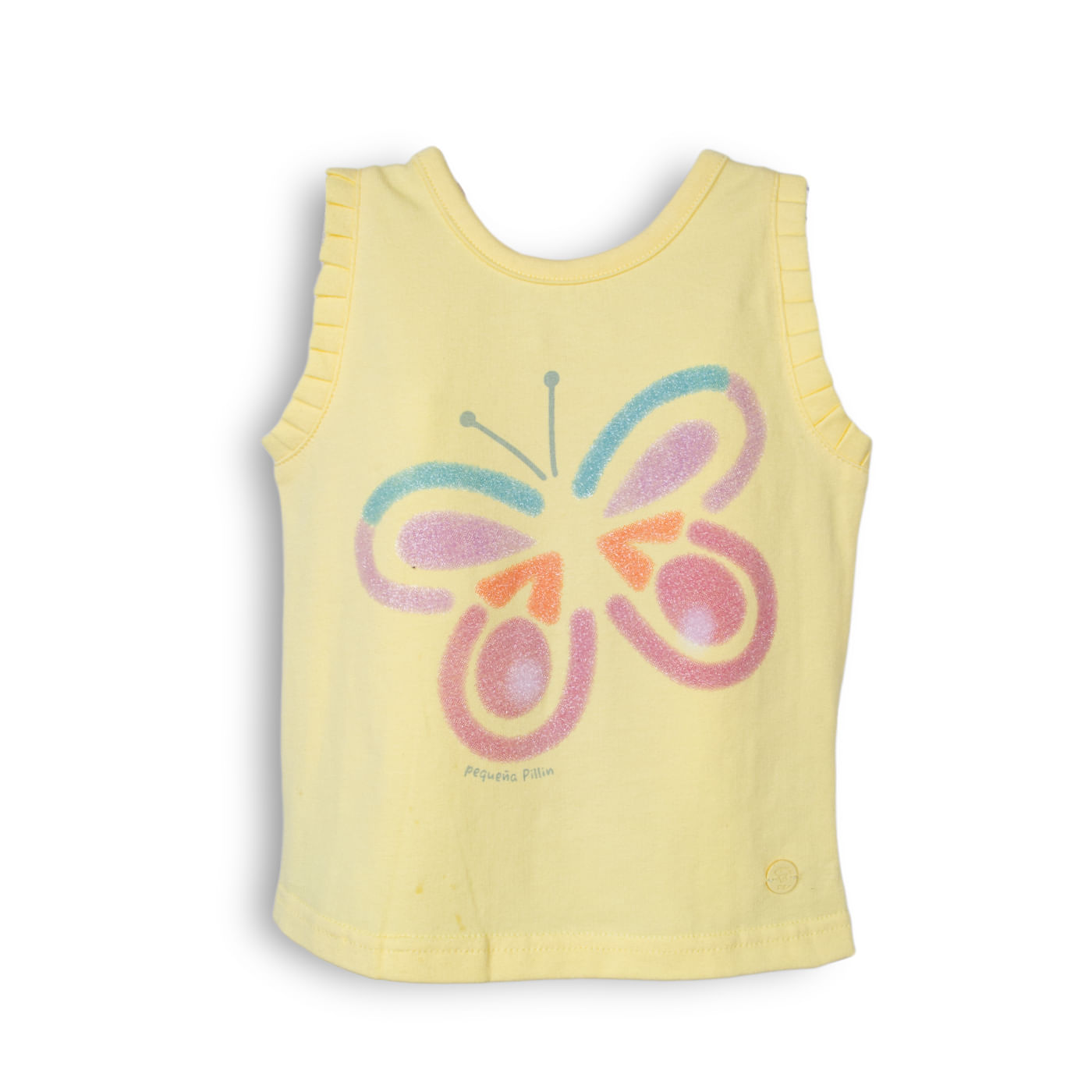 Polera Bebé Niña Amarillo