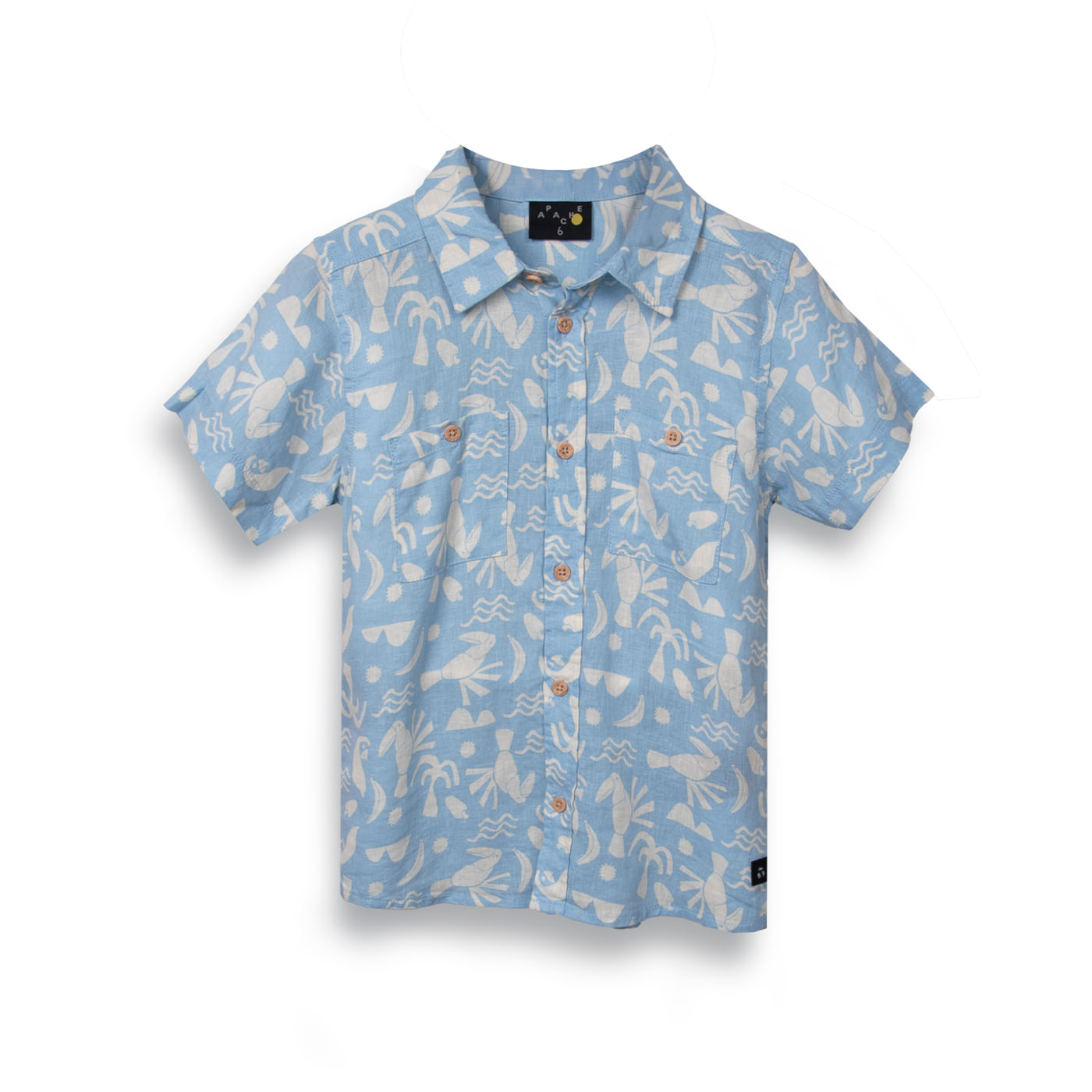 Camisa Niño Celeste