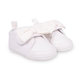 Zapatillas Recién Nacido Niña Blanco
