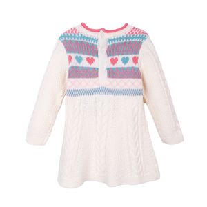 Vestido Bebé Niña Crudo