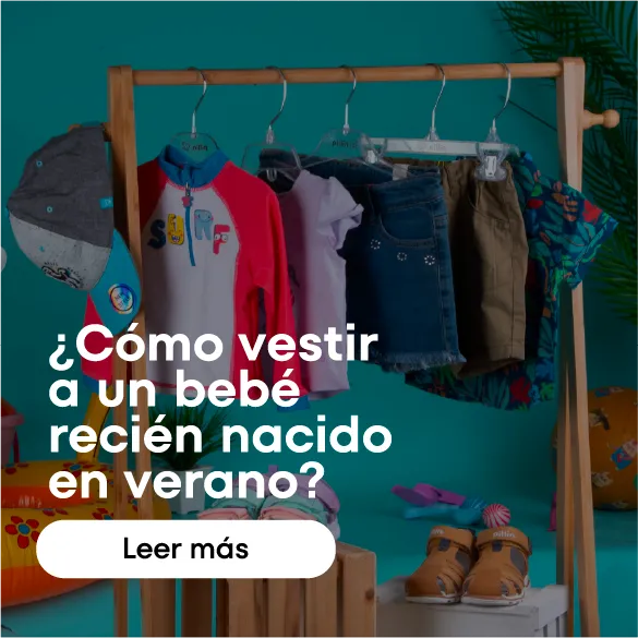 como vestir a un bebe recien nacido en verano