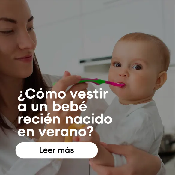 como vestir a un bebe recien nacido en verano